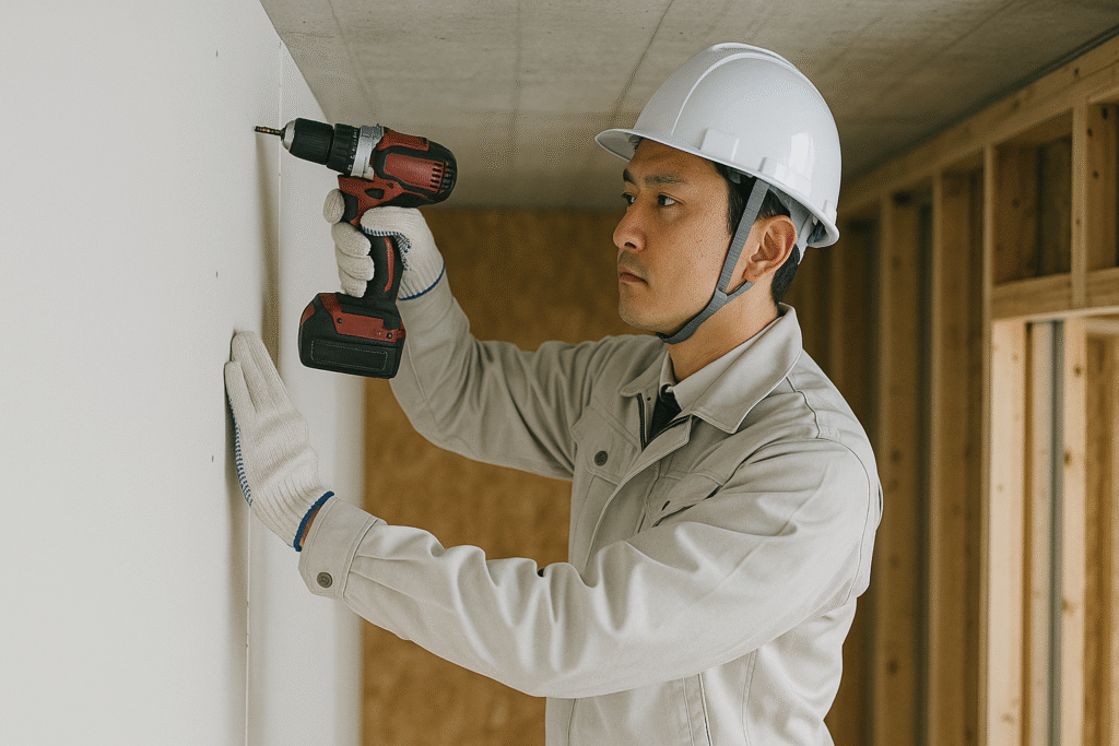 施工された上質な内装空間